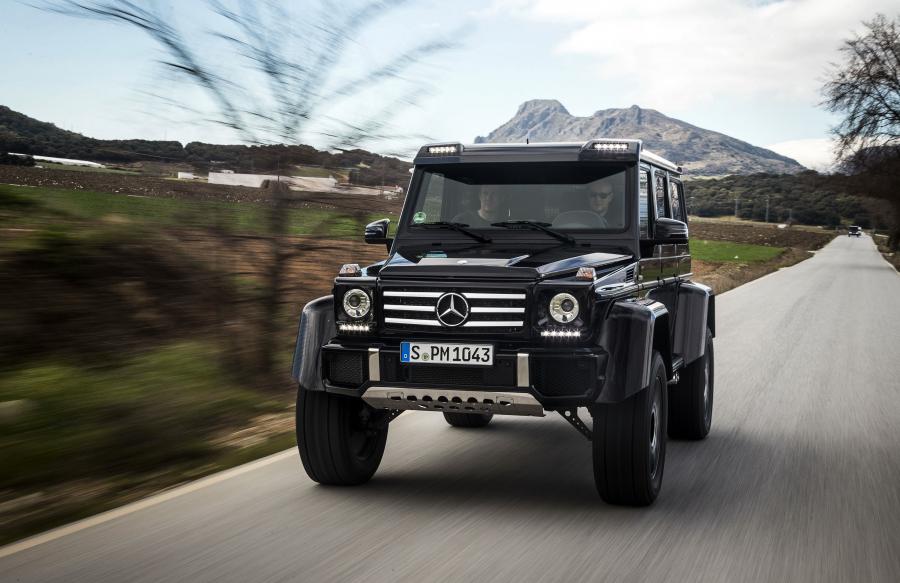  Mercedes-Benz G500 4x4&sup2; Concept 2015 года  (фото 12 из 36)